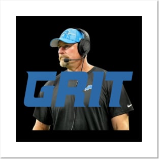 Grit Detroit Lions Posters and Art